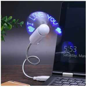 Unbranded LED Clock Fan -Mini USB Powered Cooling Flashing Real Time Display Function Fan Unbranded LED Clock Fan -Mini USB Powered Cooling Flashing Real Time Display Function Fan
