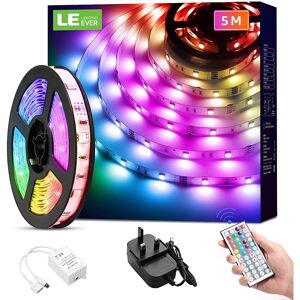 LED Strip Light with Remote 5M 12V RGB Dimmable, 150x5050 LEDs, 20 Colours + 8 D LED Strip Light with Remote 5M 12V RGB Dimmable, 150x5050 LEDs, 20 Colours + 8 D