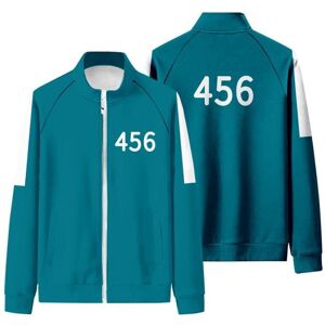 Unbranded (Blue, S) Squid Game Coat Jacket Sport 456 Netflix Kdrama Korean Lee Jung-jae Se Unbranded (Blue, S) Squid Game Coat Jacket Sport 456 Netflix Kdrama Korean Lee Jung-jae Se