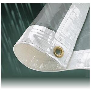 Gardeners Dream (2M x 4.6M) Clear Heavy Duty Waterproof Tarpaulin Sheet Tarp Cover With Eyelets Gardeners Dream (2M x 4.6M) Clear Heavy Duty Waterproof Tarpaulin Sheet Tarp Cover With Eyelets
