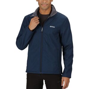 (2XL, Navy Marl) Regatta Mens Cera V Wind Resistant Softshell Outdoor Walking Hi (2XL, Navy Marl) Regatta Mens Cera V Wind Resistant Softshell Outdoor Walking Hi