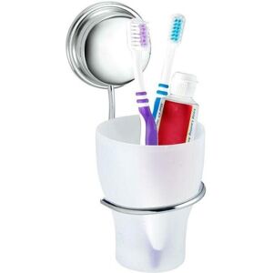 Croydex Tumbler & Holder, Silver Rust Free Stick 'N' Lock Plus - QM281841 Croydex Tumbler & Holder, Silver Rust Free Stick 'N' Lock Plus - QM281841