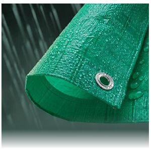 Gardeners Dream (2.7M x 3.5M, 1) Economy Green Waterproof Tarpaulin Sheet Tarp Cover With Eyelet Gardeners Dream (2.7M x 3.5M, 1) Economy Green Waterproof Tarpaulin Sheet Tarp Cover With Eyelet