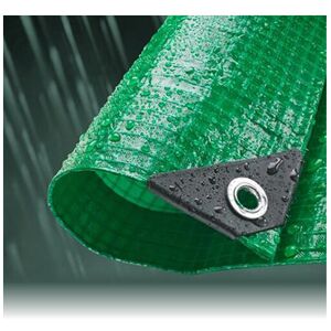 Gardeners Dream (4M x 5M) Green Mono Cover Waterproof Tarpaulin Sheet Tarp Cover With Eyelets Gardeners Dream (4M x 5M) Green Mono Cover Waterproof Tarpaulin Sheet Tarp Cover With Eyelets