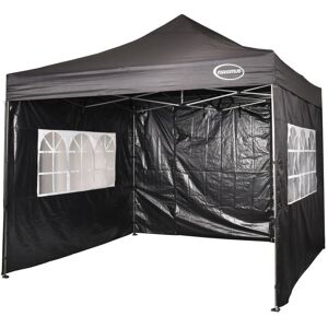 MCC (Black) Maximus Heavy Duty Gazebo 3Mx3M High Quality Gazebo Market Stall Pop Up MCC (Black) Maximus Heavy Duty Gazebo 3Mx3M High Quality Gazebo Market Stall Pop Up