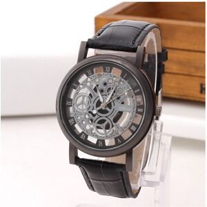 Unbranded (Black) Men's Fashion Luxury Stainless Steel Quartz Military Sport Dial Wrist Wa Unbranded (Black) Men's Fashion Luxury Stainless Steel Quartz Military Sport Dial Wrist Wa