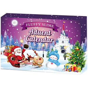 Unbranded (B) Fluffy Slime Advent Calendar 24 Days Countdown To Christmas Xmas Girls Kids Unbranded (B) Fluffy Slime Advent Calendar 24 Days Countdown To Christmas Xmas Girls Kids