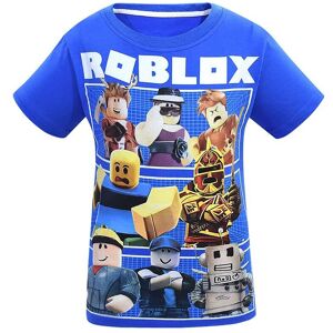 Unbranded (Blue, 150cm) Roblox Character Game Children Roblox Print Cotton Short Sleeve Ca Unbranded (Blue, 150cm) Roblox Character Game Children Roblox Print Cotton Short Sleeve Ca
