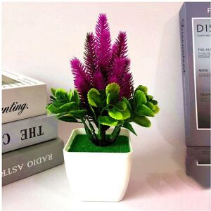 Unbranded (Purple) Bonsai Simulation Artificial Plants Flowers In Pots Home Office Fake Tr Unbranded (Purple) Bonsai Simulation Artificial Plants Flowers In Pots Home Office Fake Tr