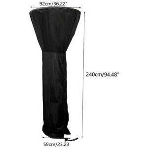 Unbranded (240 x 92 x 59 CM) Outdoors Patio Gas Heater Covers Protector Waterproof Dust-Pr Unbranded (240 x 92 x 59 CM) Outdoors Patio Gas Heater Covers Protector Waterproof Dust-Pr