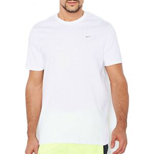 Nike White S Cotton Sports T-shirt - Men Nike White S Cotton Sports T-shirt - Men