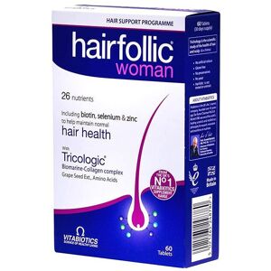 Vitabiotics Hairfollic Woman Tablet 60's Vitabiotics Hairfollic Woman Tablet 60's