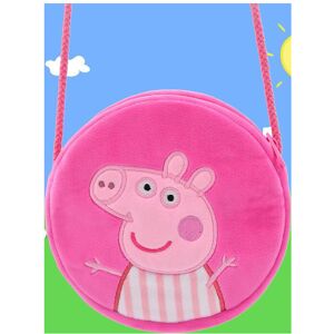 Unbranded (PaigeRound) Peppa Pig Cute Piggy Peachy Plush Handbag Female Girl Kawaii Should Unbranded (PaigeRound) Peppa Pig Cute Piggy Peachy Plush Handbag Female Girl Kawaii Should