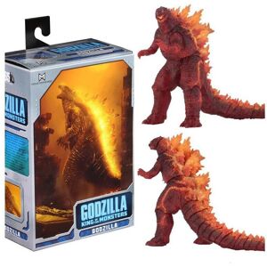 Unbranded (Red) Burning Godzilla Action Figures Movable Joints Display Decoration Ornament Unbranded (Red) Burning Godzilla Action Figures Movable Joints Display Decoration Ornament