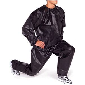 Unbranded (Black, XL) Sauna Suits Fineess Gym Slimming Shaping Heavy Duty Loss Weight Swea Unbranded (Black, XL) Sauna Suits Fineess Gym Slimming Shaping Heavy Duty Loss Weight Swea