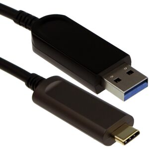 kenable Long AOC USB 3.1 Type A Male to Type C Male Active Optical Cable 10Gbps kenable Long AOC USB 3.1 Type A Male to Type C Male Active Optical Cable 10Gbps