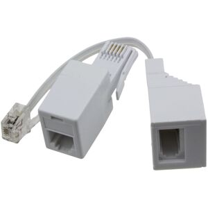 kenable RJ11 Socket/Plug & BT Male/Female Telephone US to UK & UK to US Adapter kenable RJ11 Socket/Plug & BT Male/Female Telephone US to UK & UK to US Adapter