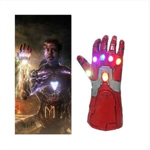 Unbranded Kids Iron Man Infinity Gauntlet Gloves & Led Light Right Hand Toy UK Unbranded Kids Iron Man Infinity Gauntlet Gloves & Led Light Right Hand Toy UK