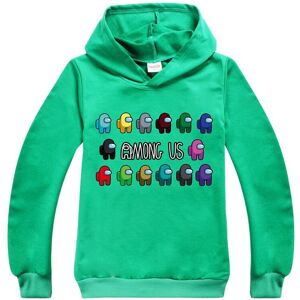 Unbranded (Green, 140cm/7-8 years) Kids Boys Girls Hoodies Among Us Game Pattern Hoody Coa Unbranded (Green, 140cm/7-8 years) Kids Boys Girls Hoodies Among Us Game Pattern Hoody Coa