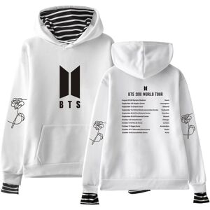 Unbranded (#4 White 1-BTS 2018 World Tour, Tag XL=US M) Love Yourself KPOP BTS Bangtan Boy Unbranded (#4 White 1-BTS 2018 World Tour, Tag XL=US M) Love Yourself KPOP BTS Bangtan Boy