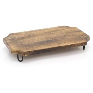 Carousel Home Kitchen Wooden Cutting Chopping Board On Legs ~ 40x25cm Beautiful Mango Wood Cut Carousel Home Kitchen Wooden Cutting Chopping Board On Legs ~ 40x25cm Beautiful Mango Wood Cut