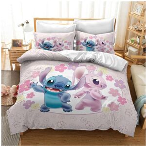 Unbranded (Pink Stitch Angela, EU-Double(3pcs):200×200cm) Lilo & Stitch Bedding Set Kids 3 Unbranded (Pink Stitch Angela, EU-Double(3pcs):200×200cm) Lilo & Stitch Bedding Set Kids 3
