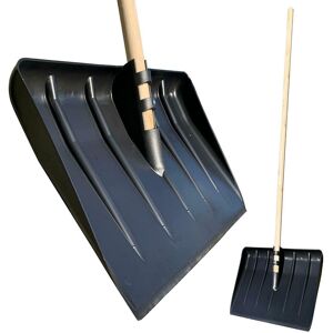 TDBS THE DUSTPAN AND BRUSH STORE 120cm Snow Shovel Heavy Duty Plastic Scoop Pusher Mucking Out Garden TDBS THE DUSTPAN AND BRUSH STORE 120cm Snow Shovel Heavy Duty Plastic Scoop Pusher Mucking Out Garden