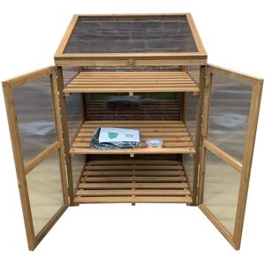 Selections Wooden Framed Polycarbonate Growhouse with Waterproof Cover and 25m Repair Tape Selections Wooden Framed Polycarbonate Growhouse with Waterproof Cover and 25m Repair Tape