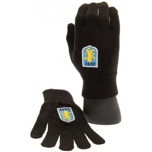 Aston Villa FC Knitted Gloves Junior - Clothing Aston Villa FC Knitted Gloves Junior - Clothing