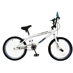 XN-13 20" Wheel Kids BMX Single Speed White Black Blue XN-13 20" Wheel Kids BMX Single Speed White Black Blue