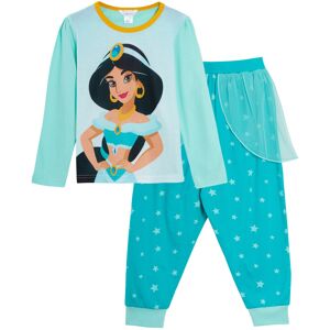 (9-10 Years) Girls Disney Aladdin Princess Jasmine Dress Up Pyjamas Full Length (9-10 Years) Girls Disney Aladdin Princess Jasmine Dress Up Pyjamas Full Length