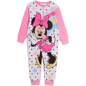 (7-8 Years) Disney Minnie Mouse Girls All In One PyjamasFor Kids Fleece Pjs Zip (7-8 Years) Disney Minnie Mouse Girls All In One PyjamasFor Kids Fleece Pjs Zip