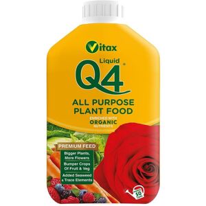 Vitax Q4 All Purpose Liquid Plant Food 1Ltr Vitax Q4 All Purpose Liquid Plant Food 1Ltr