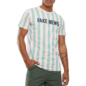 (Pastel Pink, M) Brave Soul Mens T-Shirts Short Sleeve Striped Top (Pastel Pink, M) Brave Soul Mens T-Shirts Short Sleeve Striped Top