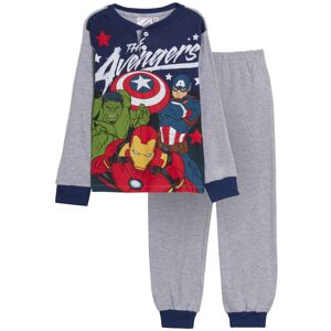 (Grey, 6 Years) Marvel Avengers Pyjamas Boys Luxury Full Length Pjs Gift Boxed H (Grey, 6 Years) Marvel Avengers Pyjamas Boys Luxury Full Length Pjs Gift Boxed H