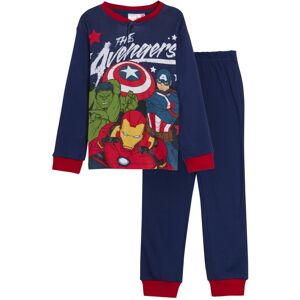 (Navy, 5 Years) Marvel Avengers Pyjamas Boys Luxury Full Length Pjs Gift Boxed H (Navy, 5 Years) Marvel Avengers Pyjamas Boys Luxury Full Length Pjs Gift Boxed H
