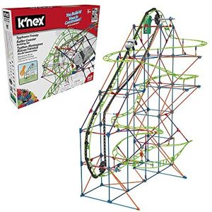 K'NEX 51438 Typhoon Frenzy Roller Coaster Building Set, 2-in-1 Model Colourful C K'NEX 51438 Typhoon Frenzy Roller Coaster Building Set, 2-in-1 Model Colourful C