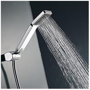 Square High Pressure Shower Head, Woopower Rainfall Universal Hand Held Water Sa Square High Pressure Shower Head, Woopower Rainfall Universal Hand Held Water Sa
