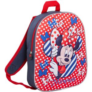 (One Size) Disney Minnie Mouse 3D Backpack Kids School Nursery Lunch Book Bag Ru (One Size) Disney Minnie Mouse 3D Backpack Kids School Nursery Lunch Book Bag Ru