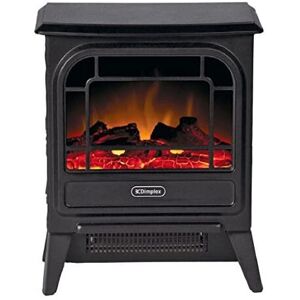 Dimplex MCFSTV12 2 Settings 1.2kW Microstove Freestanding Electric Stove Black Dimplex MCFSTV12 2 Settings 1.2kW Microstove Freestanding Electric Stove Black