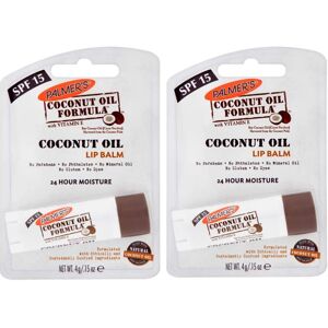Palmer's Palmers Coconut Oil Formula Lip Balm Chapstick with SPF15 - Pack of 2 Palmer's Palmers Coconut Oil Formula Lip Balm Chapstick with SPF15 - Pack of 2