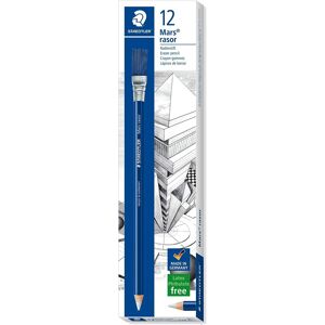 Staedtler Mars Rasor 526 61 Eraser Pencil with Brush (Pack of 12) Staedtler Mars Rasor 526 61 Eraser Pencil with Brush (Pack of 12)