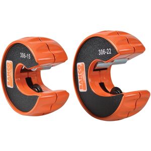 Bahco BAH306PACK Pipe Cutters, Orange, 15mm & 22mm Bahco BAH306PACK Pipe Cutters, Orange, 15mm & 22mm