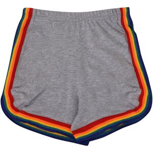 a2zkids (9-10 Years, Grey) Girls 100% Cotton Gym Sports Rainbow Grey Shorts a2zkids (9-10 Years, Grey) Girls 100% Cotton Gym Sports Rainbow Grey Shorts