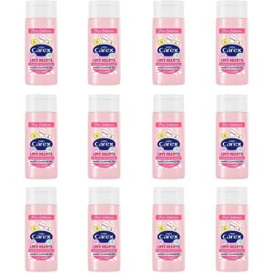 Carex Love Hearts Cleansing Hand Gel Pack of 12, Refreshing Hand Gels with 70% A Carex Love Hearts Cleansing Hand Gel Pack of 12, Refreshing Hand Gels with 70% A