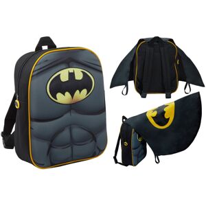 DC Comics Boys Batman 3D Backpack With Cape DC Comics Boys Batman 3D Backpack With Cape