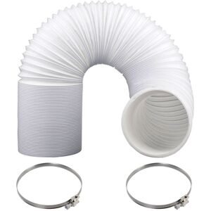 SPARES2GO Extra Long Vent Hose & Screw Clips Kit for Bosch Tumble Dryer (6 Metre, 100mm Di SPARES2GO Extra Long Vent Hose & Screw Clips Kit for Bosch Tumble Dryer (6 Metre, 100mm Di