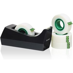 Scotch C60 Magic Tape Dispenser with Scotch Magic Tape 19mm x 33m (4 Rolls) - Bl Scotch C60 Magic Tape Dispenser with Scotch Magic Tape 19mm x 33m (4 Rolls) - Bl