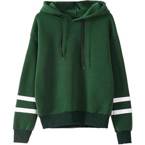Unbranded (Green, 2XL) Women Autumn Winter Loose Long Sleeves Hoodies Warm Hooded Pullover Unbranded (Green, 2XL) Women Autumn Winter Loose Long Sleeves Hoodies Warm Hooded Pullover