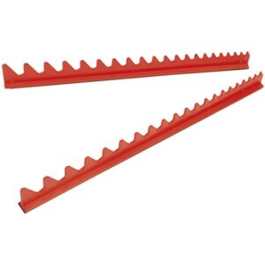 Loops 425mm 20 Spanner MAGNETIC Sharks Teeth Tool Rack - Drawer Strip Tidy Management Loops 425mm 20 Spanner MAGNETIC Sharks Teeth Tool Rack - Drawer Strip Tidy Management